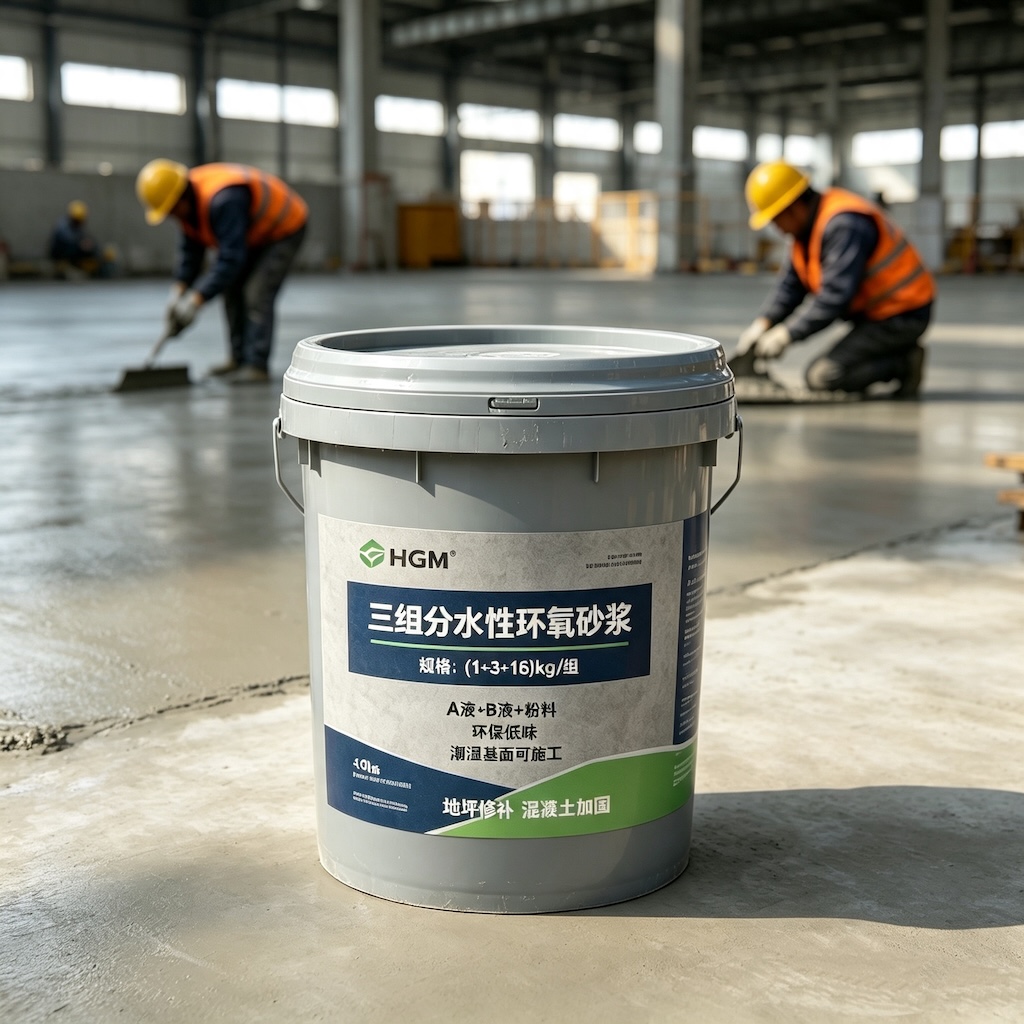 贵定三组份水性环氧砂浆